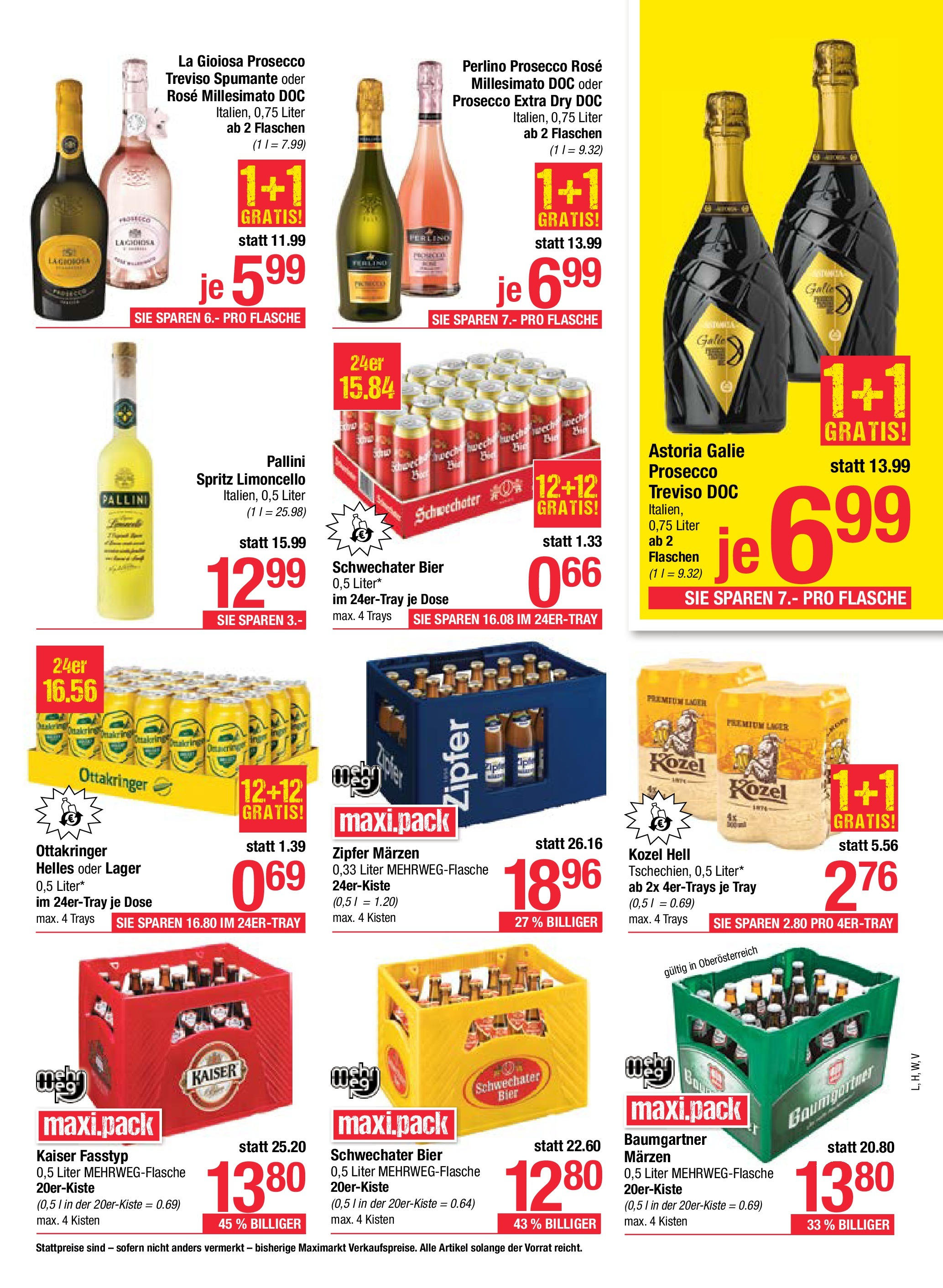 Maximarkt Haid, Linz von 14.07.2025 - Aktuelle Angebote | Seite: 14 | Produkte: Bier