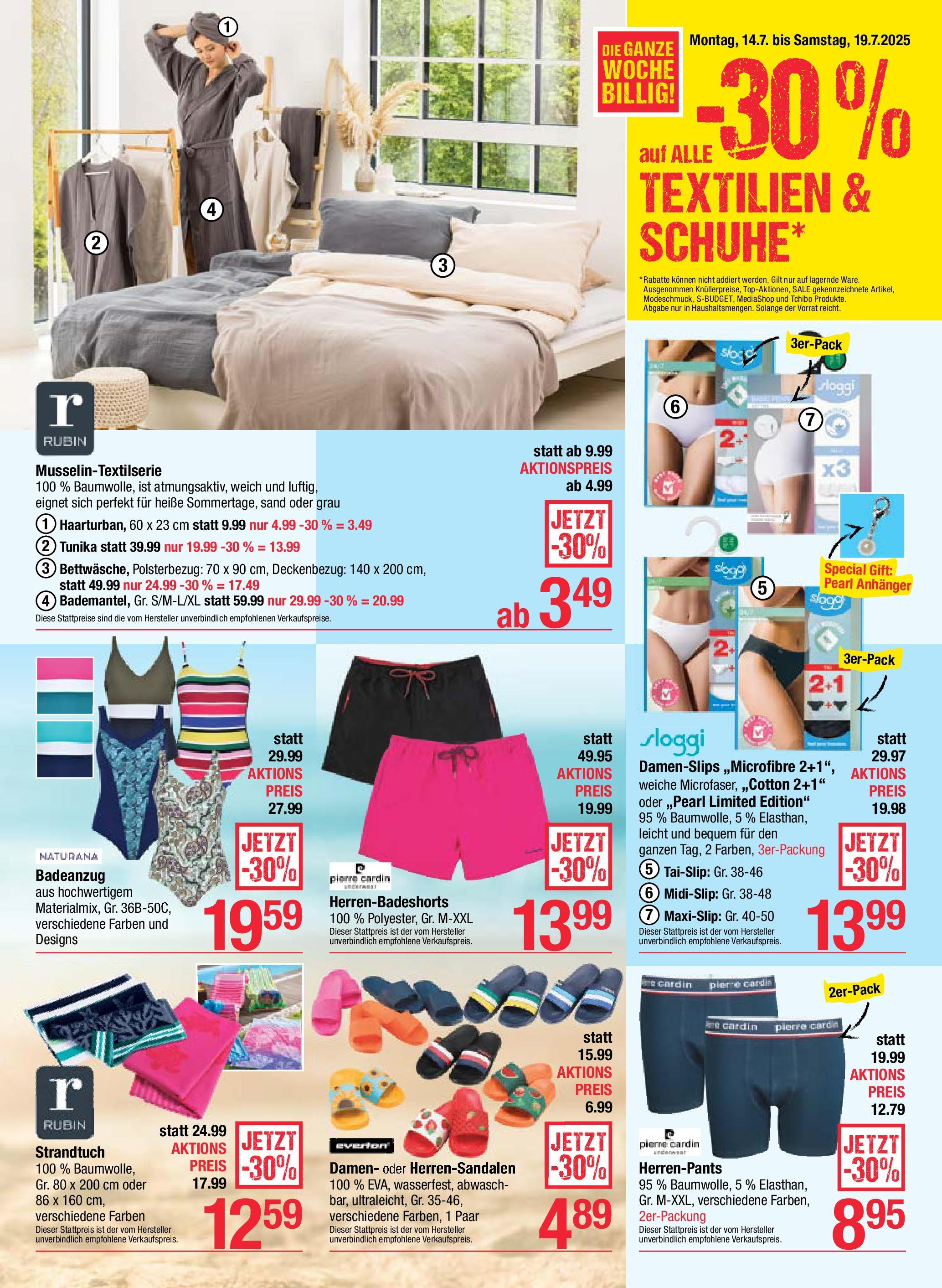 Maximarkt Haid, Linz von 14.07.2025 - Aktuelle Angebote | Seite: 20 | Produkte: Badeanzug