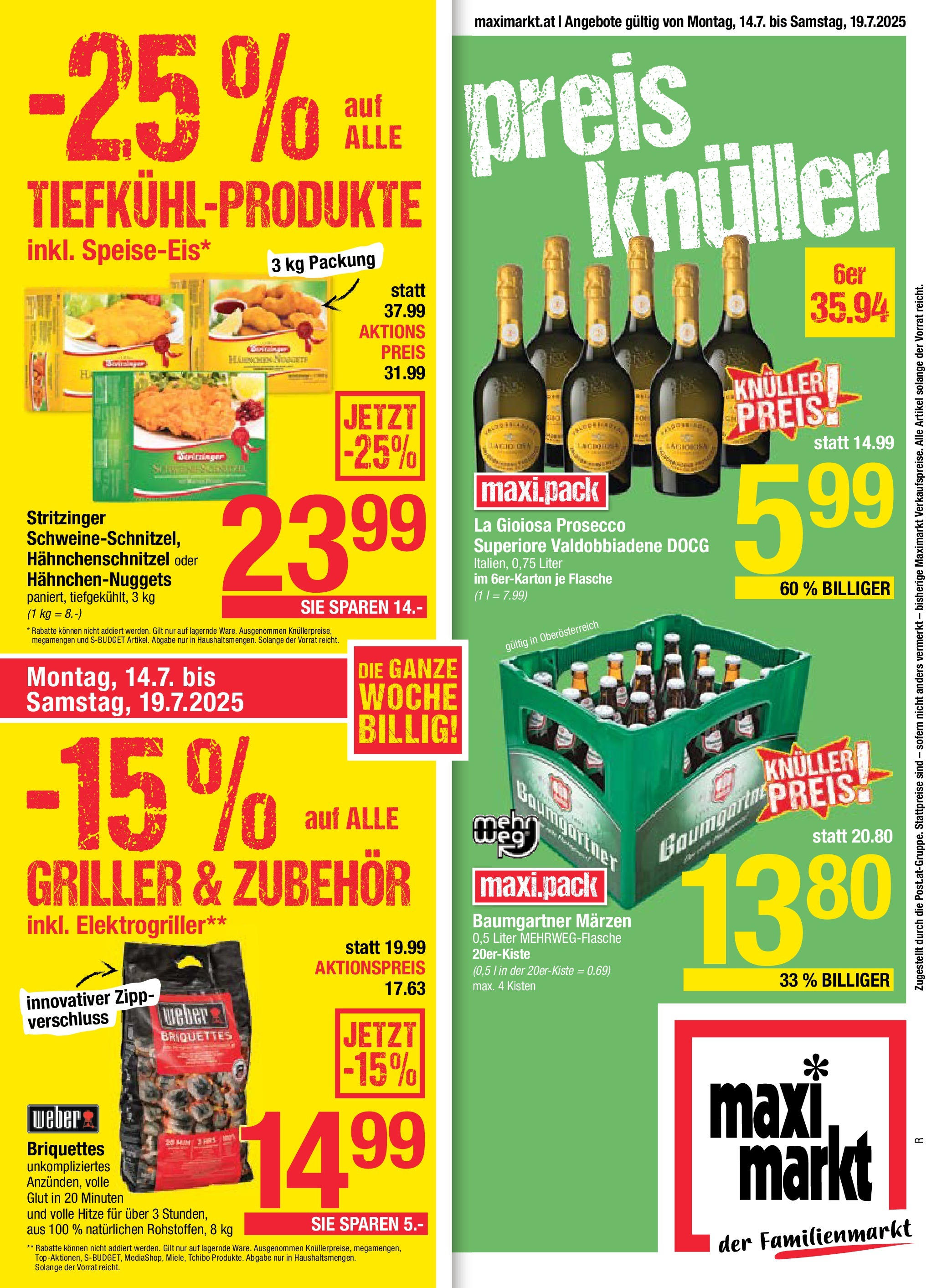  Maximarkt Ried ab (14.07.2025 - 19.07.2025) - Seite 1