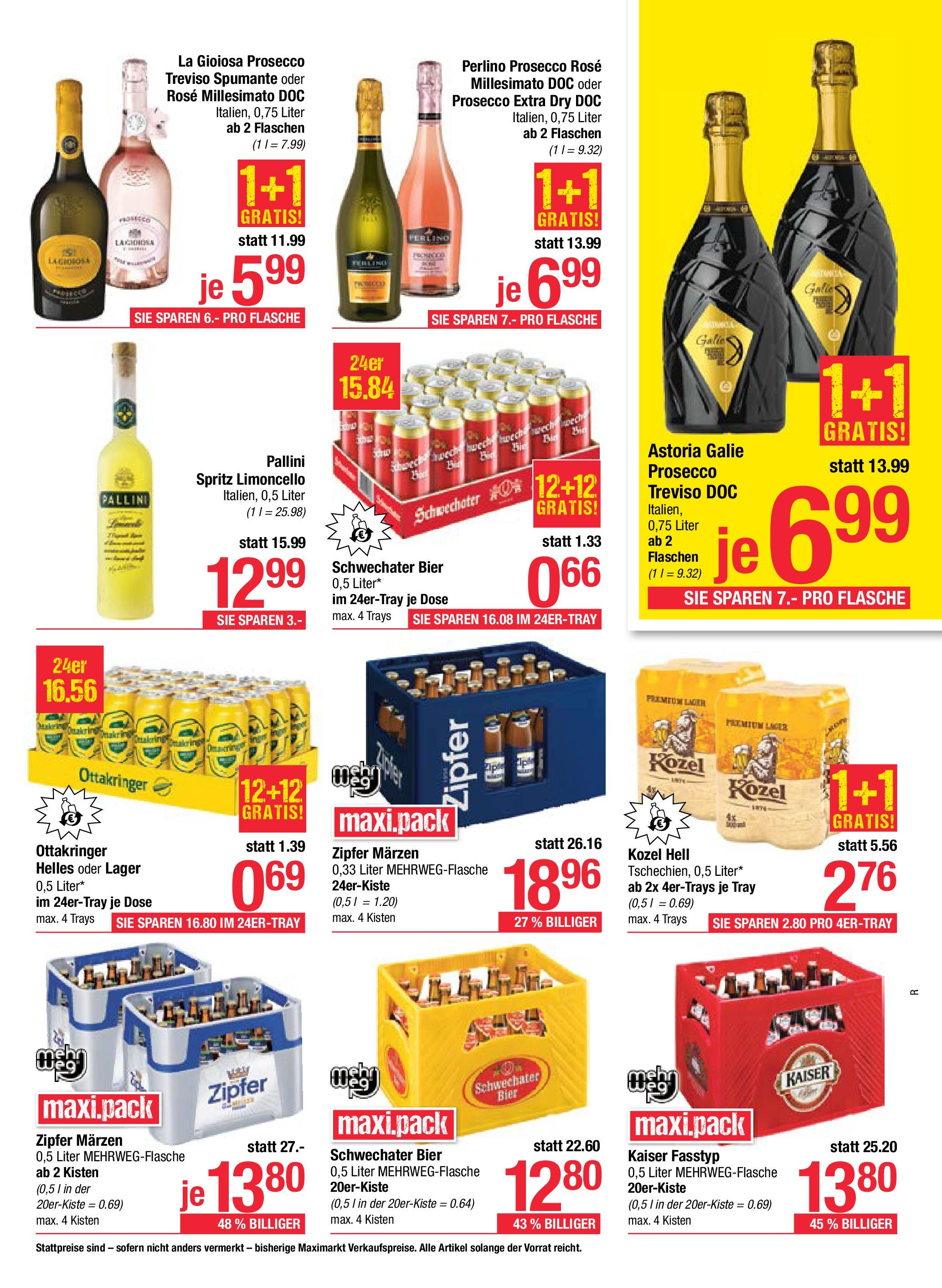 Maximarkt Ried von 14.07.2025 - Aktuelle Angebote | Seite: 13 | Produkte: Bier