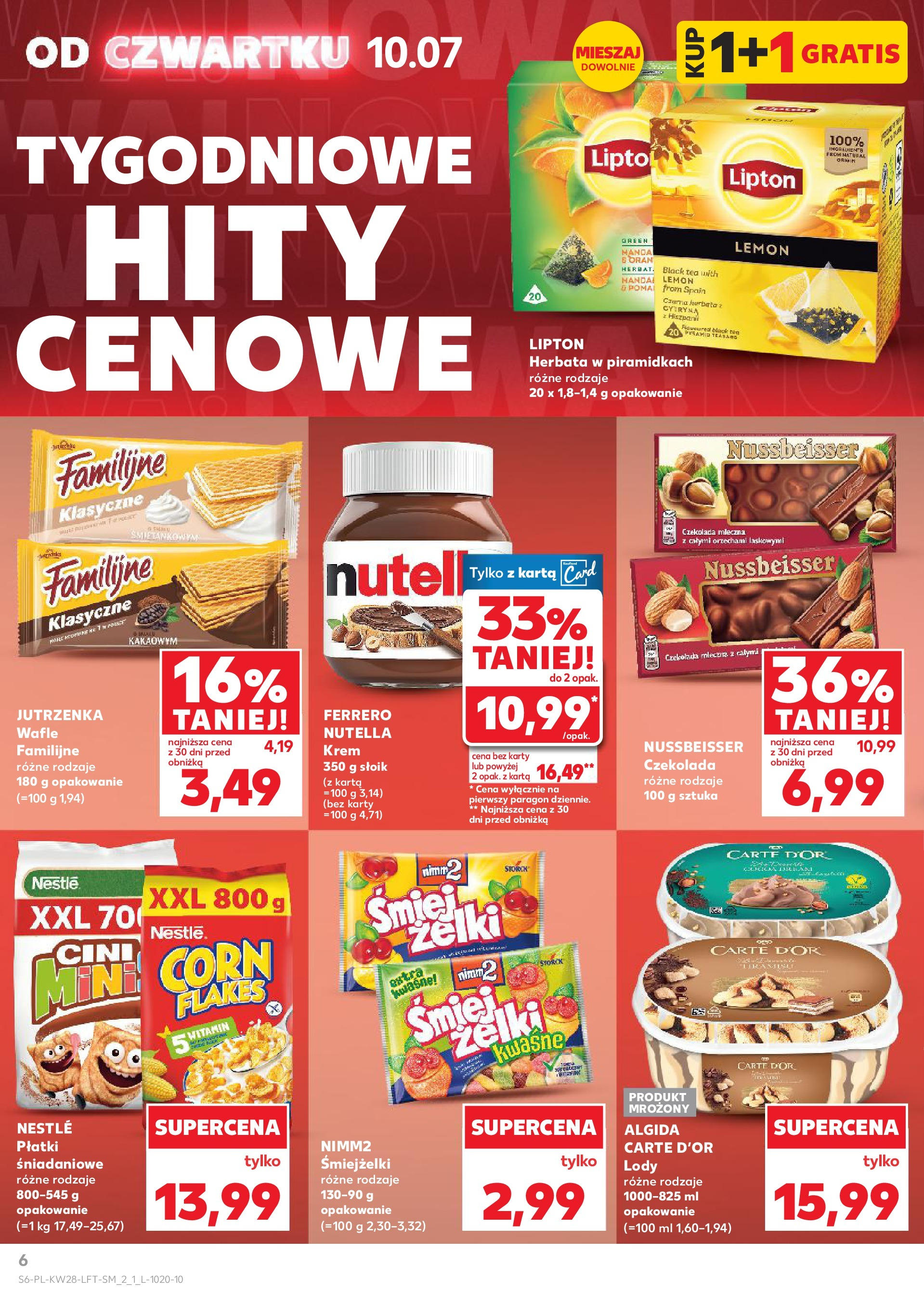 Kaufland gazetka (10.07.2025) - od jutra | Strona: 6 | Produkty: Cytryna, Czekolada mleczna, Płatki śniadaniowe, Czekolada Kaufland gazetka od 10.07.2025 - od jutra PDF | Strona: 6 | Produkty: Cytryna, Czekolada mleczna, Płatki śniadaniowe, Czekolada