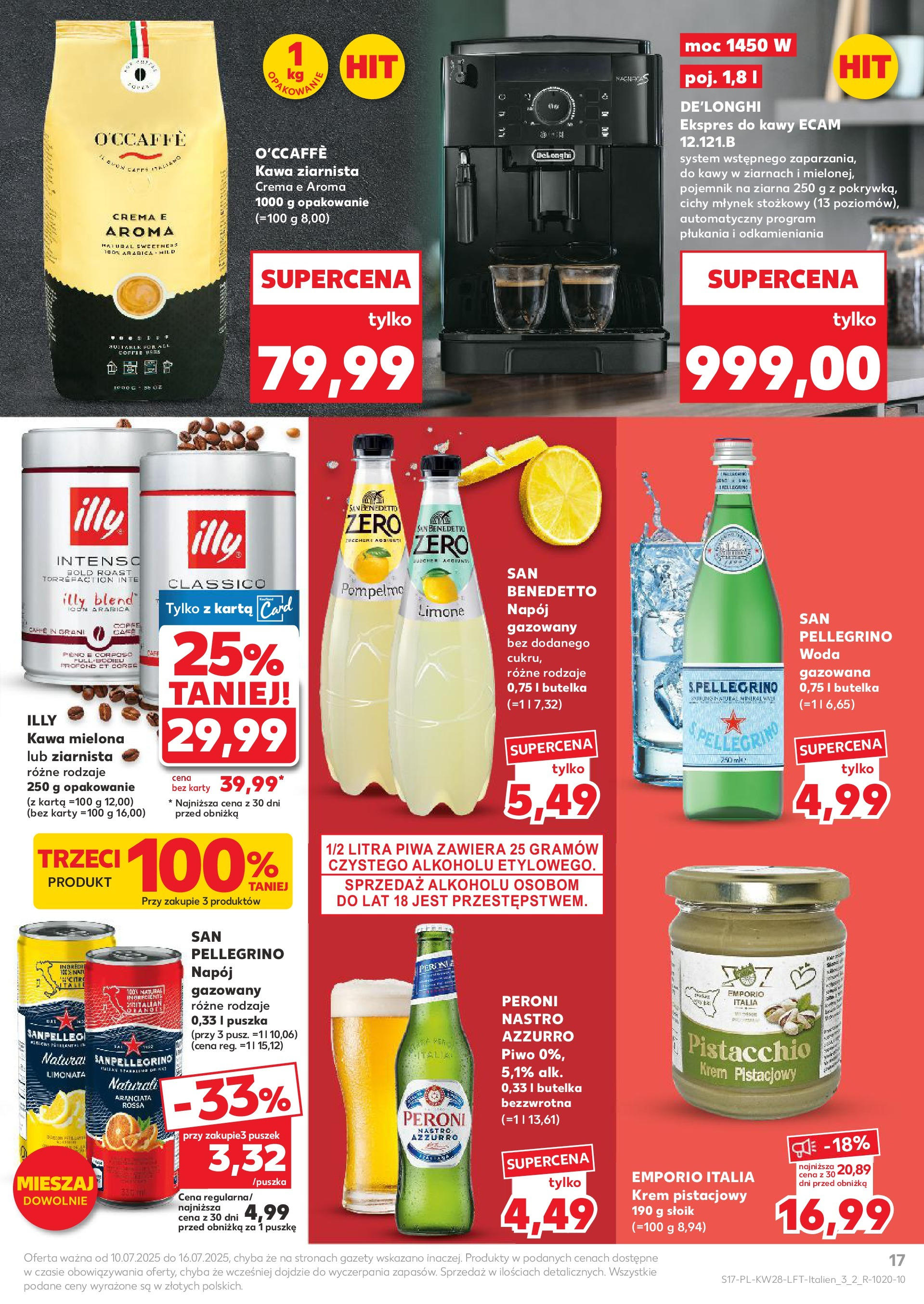 Kaufland gazetka (10.07.2025) - od jutra | Strona: 17 | Produkty: Młynek, Por, Kawa, Woda Kaufland gazetka od 10.07.2025 - od jutra PDF | Strona: 17 | Produkty: Młynek, Por, Kawa, Woda