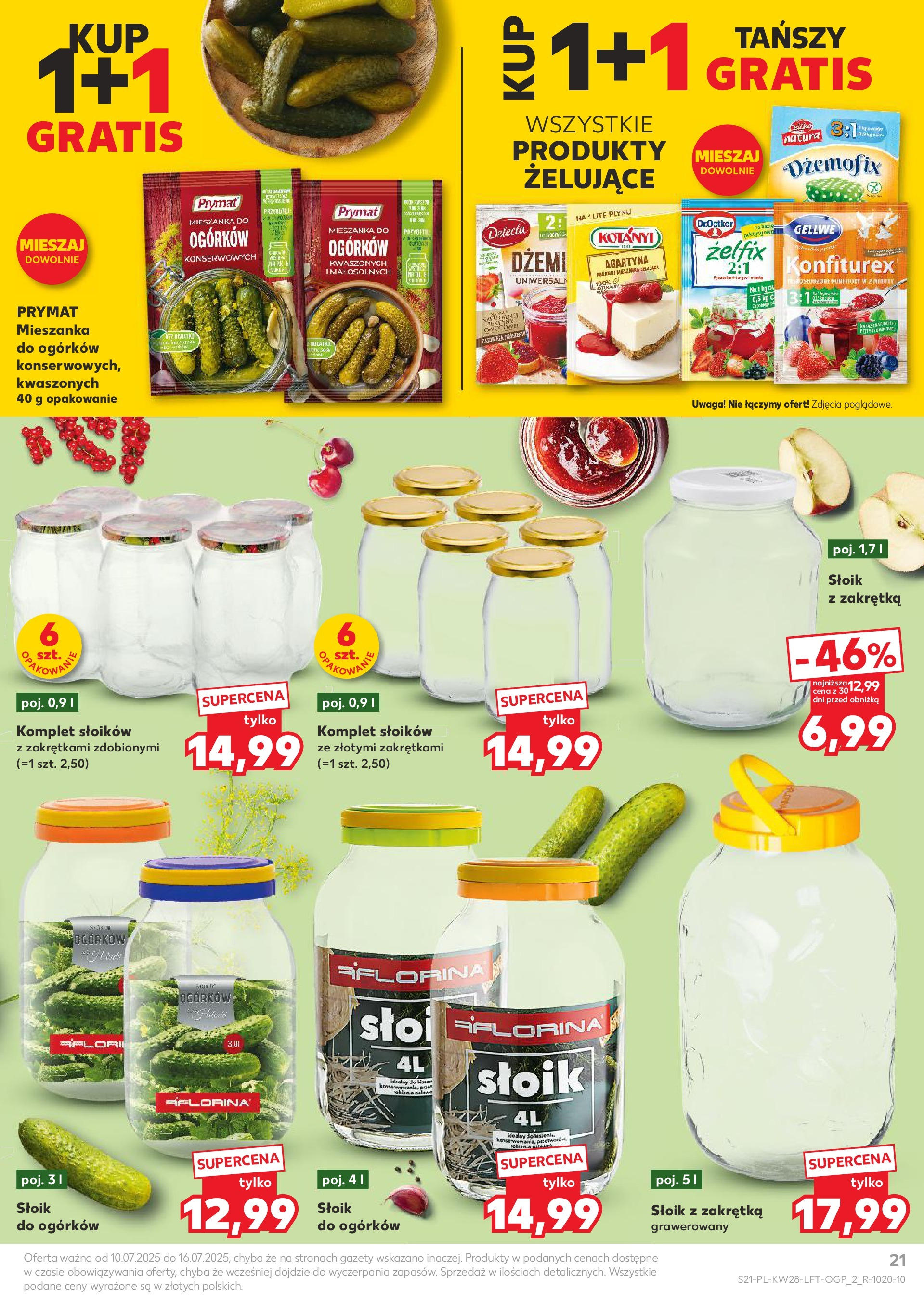 Kaufland gazetka (10.07.2025) - od jutra | Strona: 21 Kaufland gazetka od 10.07.2025 - od jutra PDF | Strona: 21