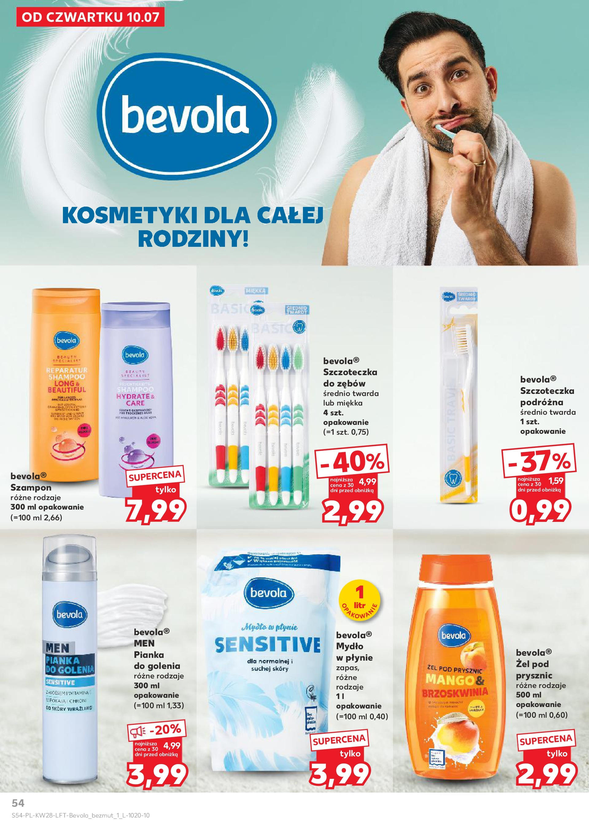 Kaufland gazetka (10.07.2025) - od jutra | Strona: 54 | Produkty: Mydło w płynie, Kosmetyki, Prysznic, Szczoteczka do zębów Kaufland gazetka od 10.07.2025 - od jutra PDF | Strona: 54 | Produkty: Mydło w płynie, Kosmetyki, Prysznic, Szczoteczka do zębów