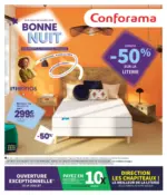 Conforama Bonne Nuit - au 04.08.2025