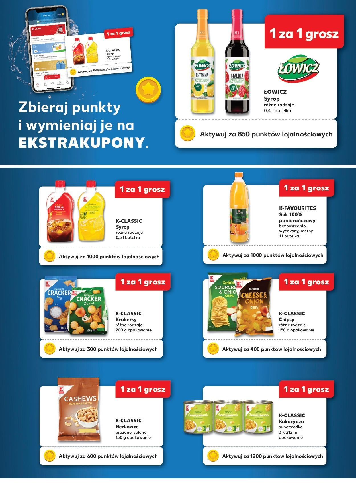 Kaufland gazetka - Superkupony od 10.07.2025 - od jutra PDF | Strona: 4 | Produkty: Cytryna, Syrop, Malina, Chipsy