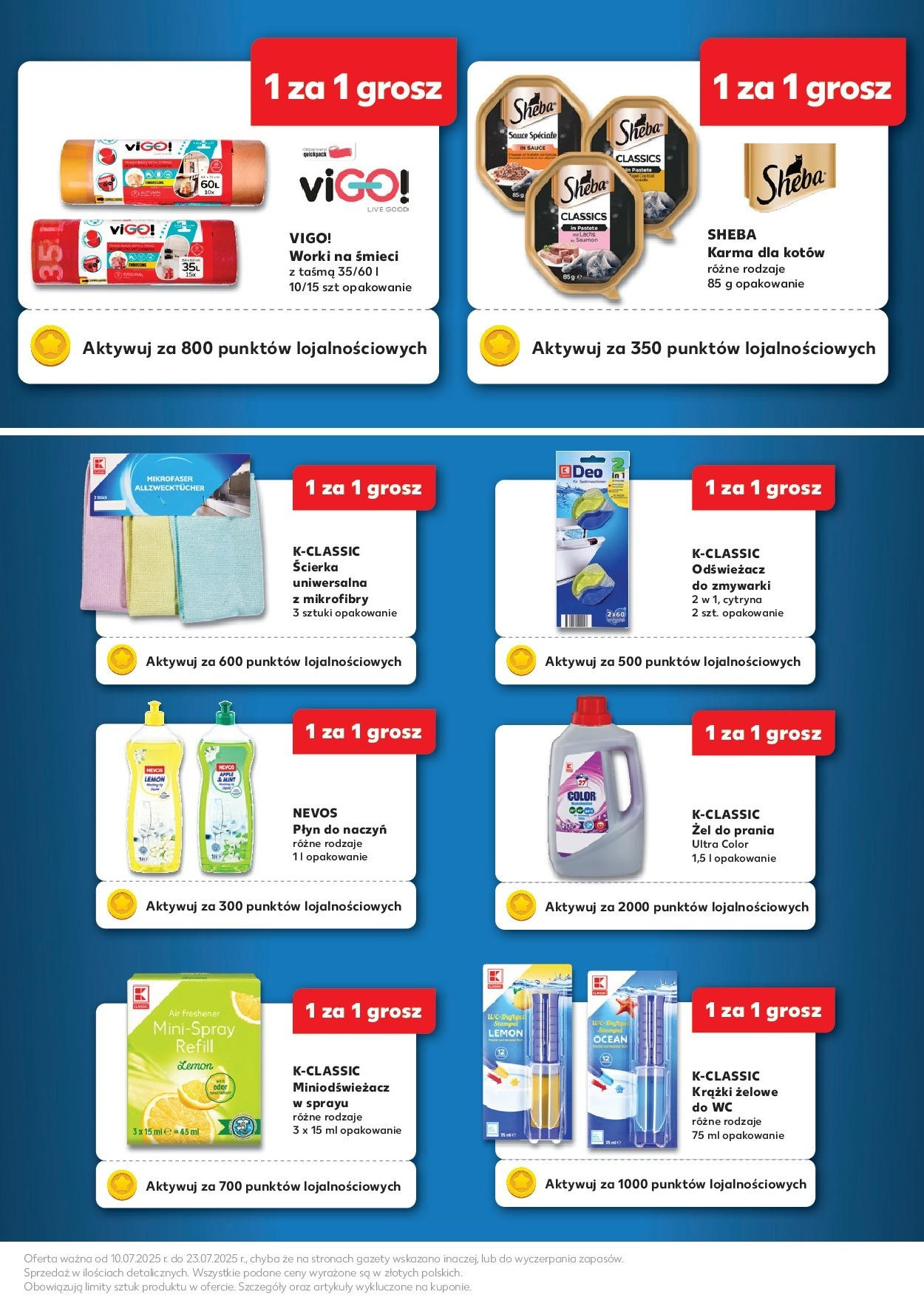 Kaufland gazetka - Superkupony od 10.07.2025 - od jutra PDF | Strona: 7 | Produkty: Cytryna, Cleaner, Karma dla kotów, Detergent