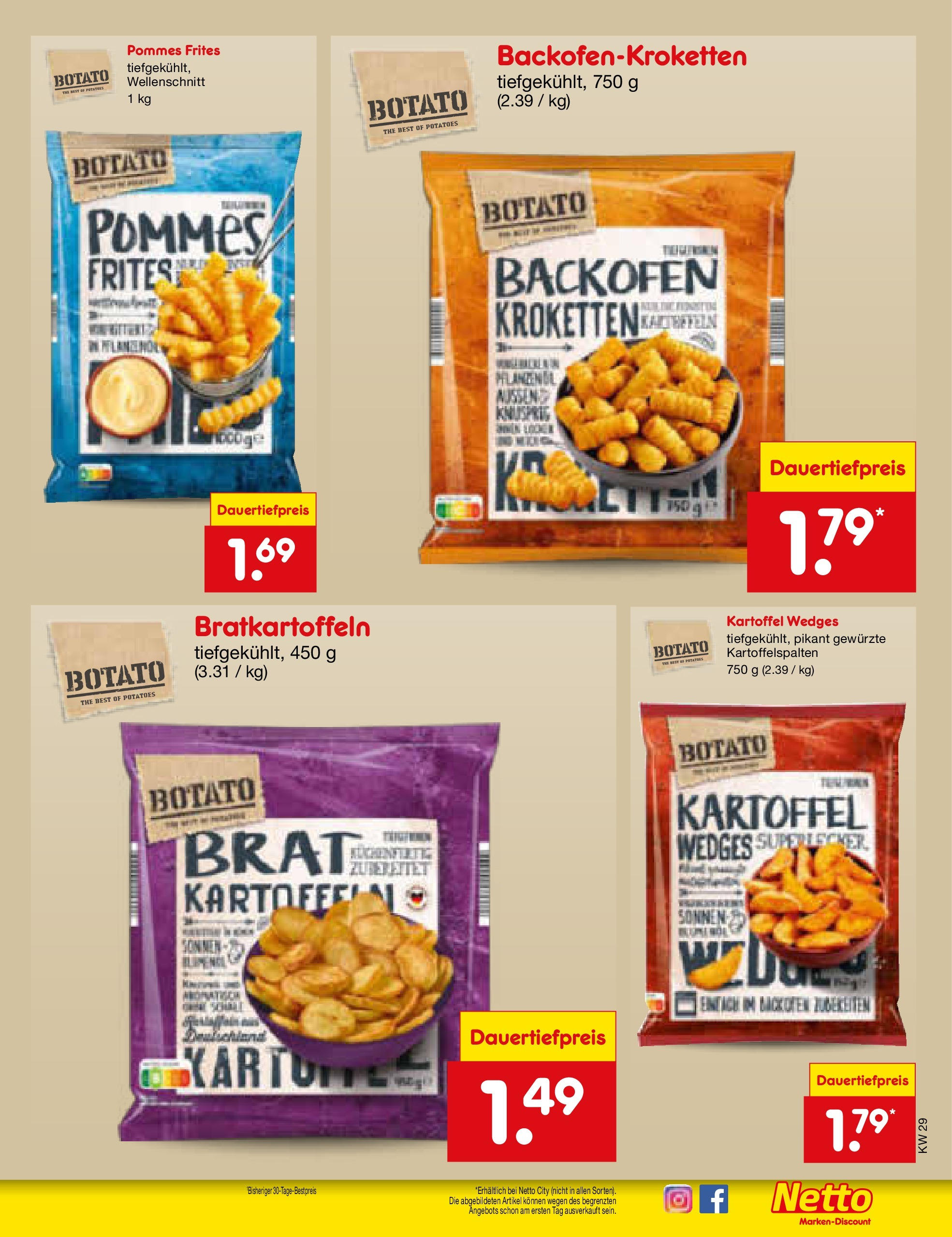 Netto Marken-Discount prospekt Katzweiler (ab 13.07.2025) » Angebote | Seite: 21 | Produkte: Pommes, Pommes frites, Backofen Netto Marken-Discount prospekt Katzweiler (ab 13.07.2025) » Angebote | Seite: 21 | Produkte: Pommes, Pommes frites, Backofen