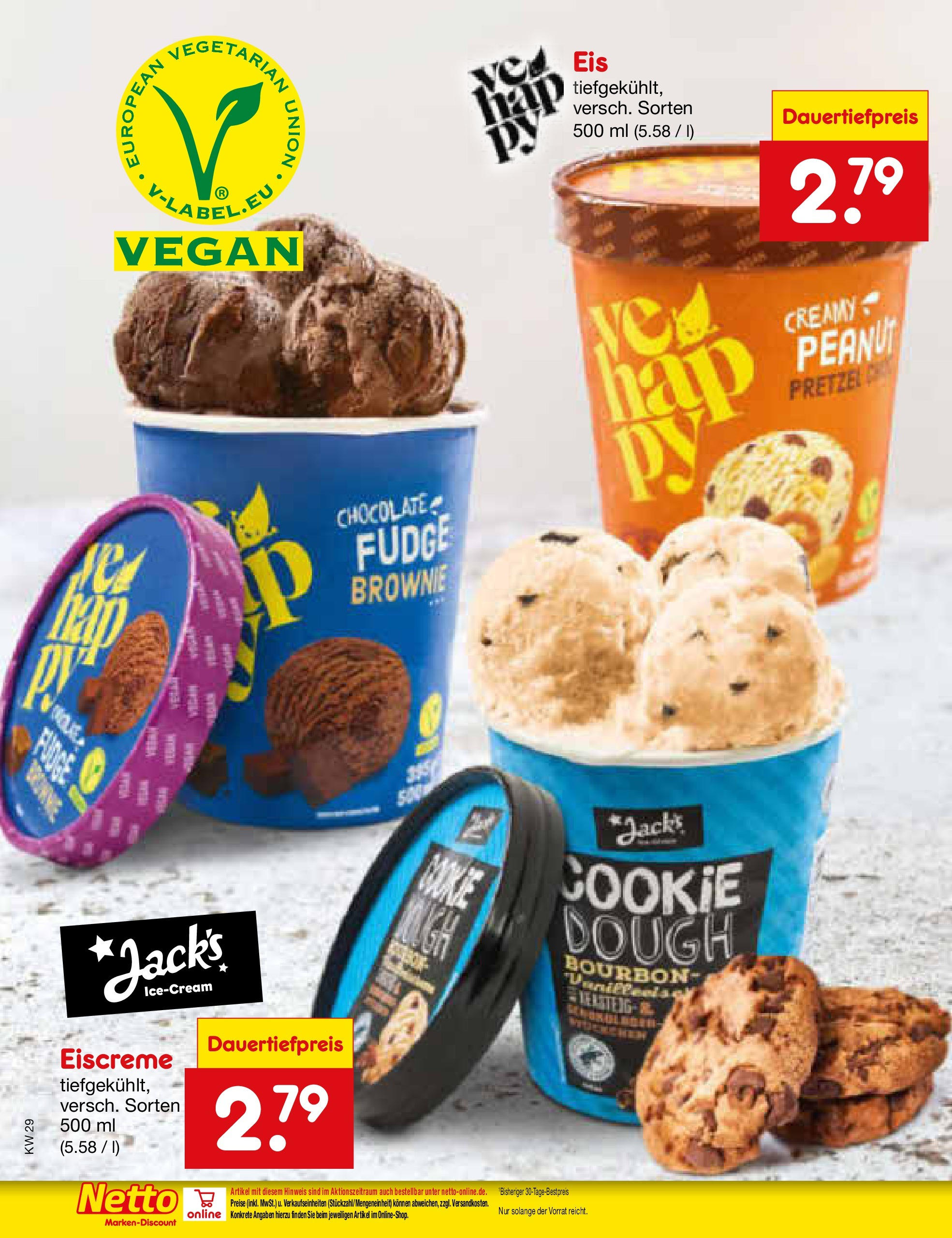 Netto Marken-Discount prospekt Katzweiler (ab 13.07.2025) » Angebote | Seite: 28 | Produkte: Eiscreme, Bourbon, Eis Netto Marken-Discount prospekt Katzweiler (ab 13.07.2025) » Angebote | Seite: 28 | Produkte: Eiscreme, Bourbon, Eis