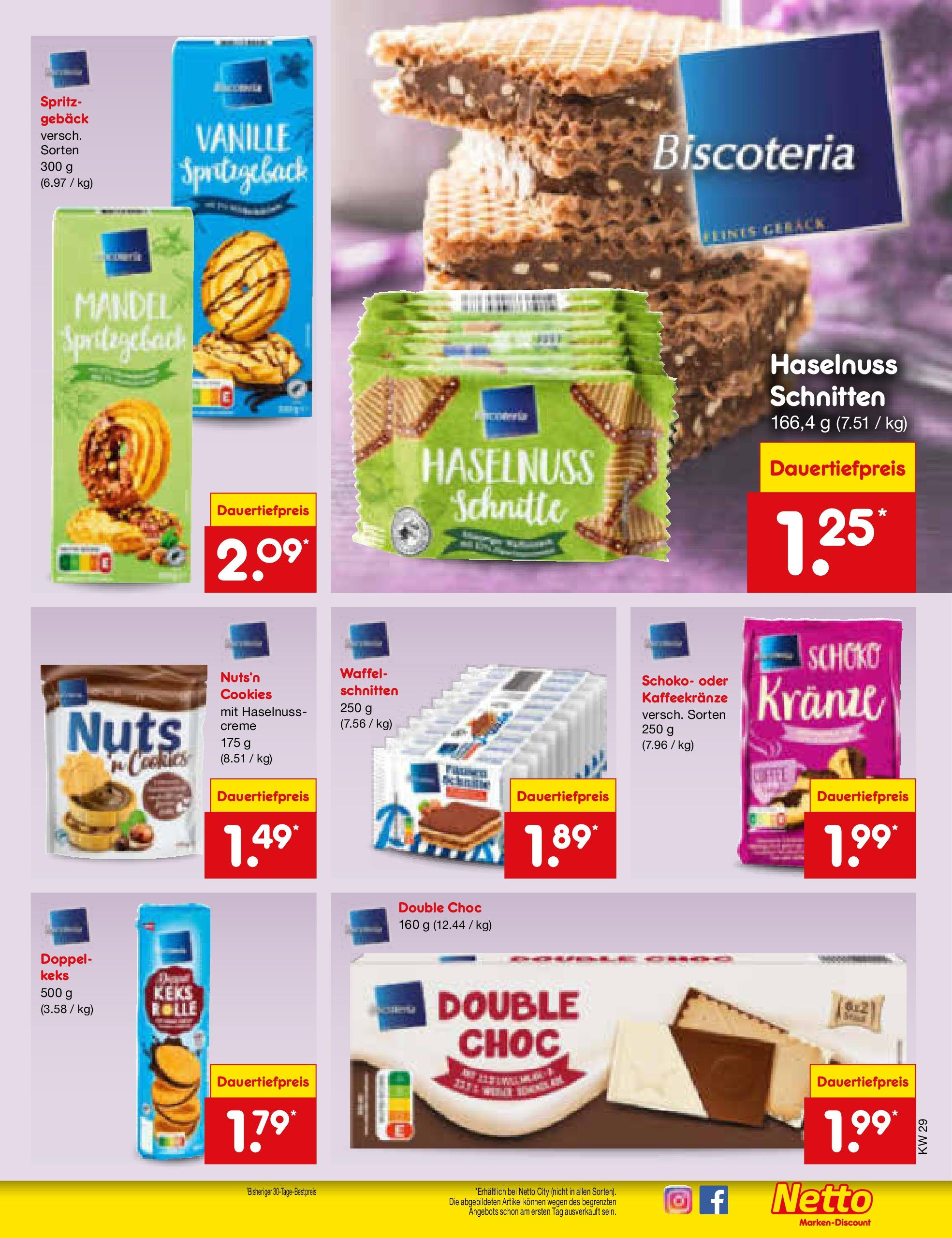 Netto Marken-Discount prospekt Katzweiler (ab 13.07.2025) » Angebote | Seite: 29 | Produkte: Creme Netto Marken-Discount prospekt Katzweiler (ab 13.07.2025) » Angebote | Seite: 29 | Produkte: Creme