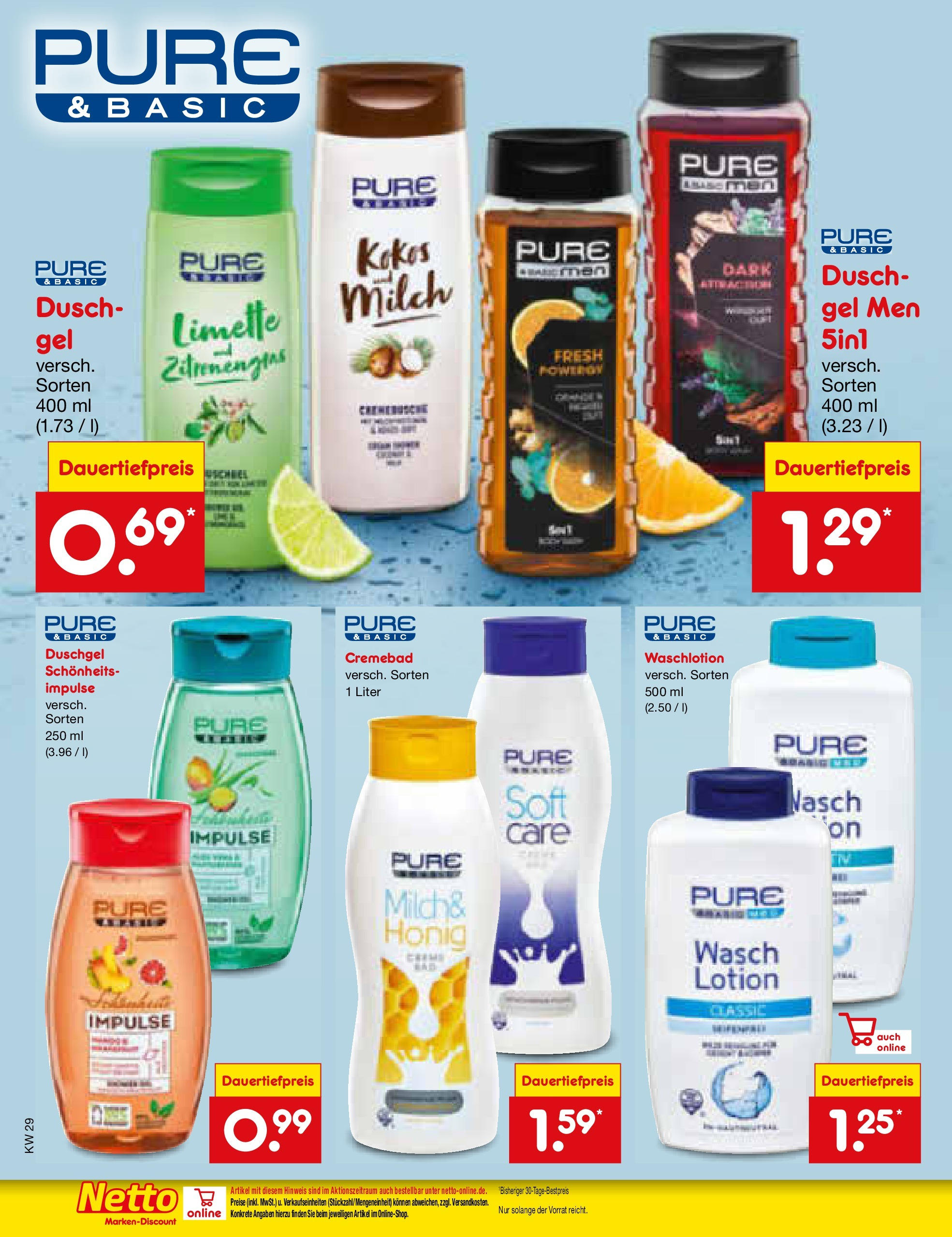 Netto Marken-Discount prospekt Katzweiler (ab 13.07.2025) » Angebote | Seite: 40 | Produkte: Milch, Duschgel, Shower Gel, Limette Netto Marken-Discount prospekt Katzweiler (ab 13.07.2025) » Angebote | Seite: 40 | Produkte: Milch, Duschgel, Shower Gel, Limette
