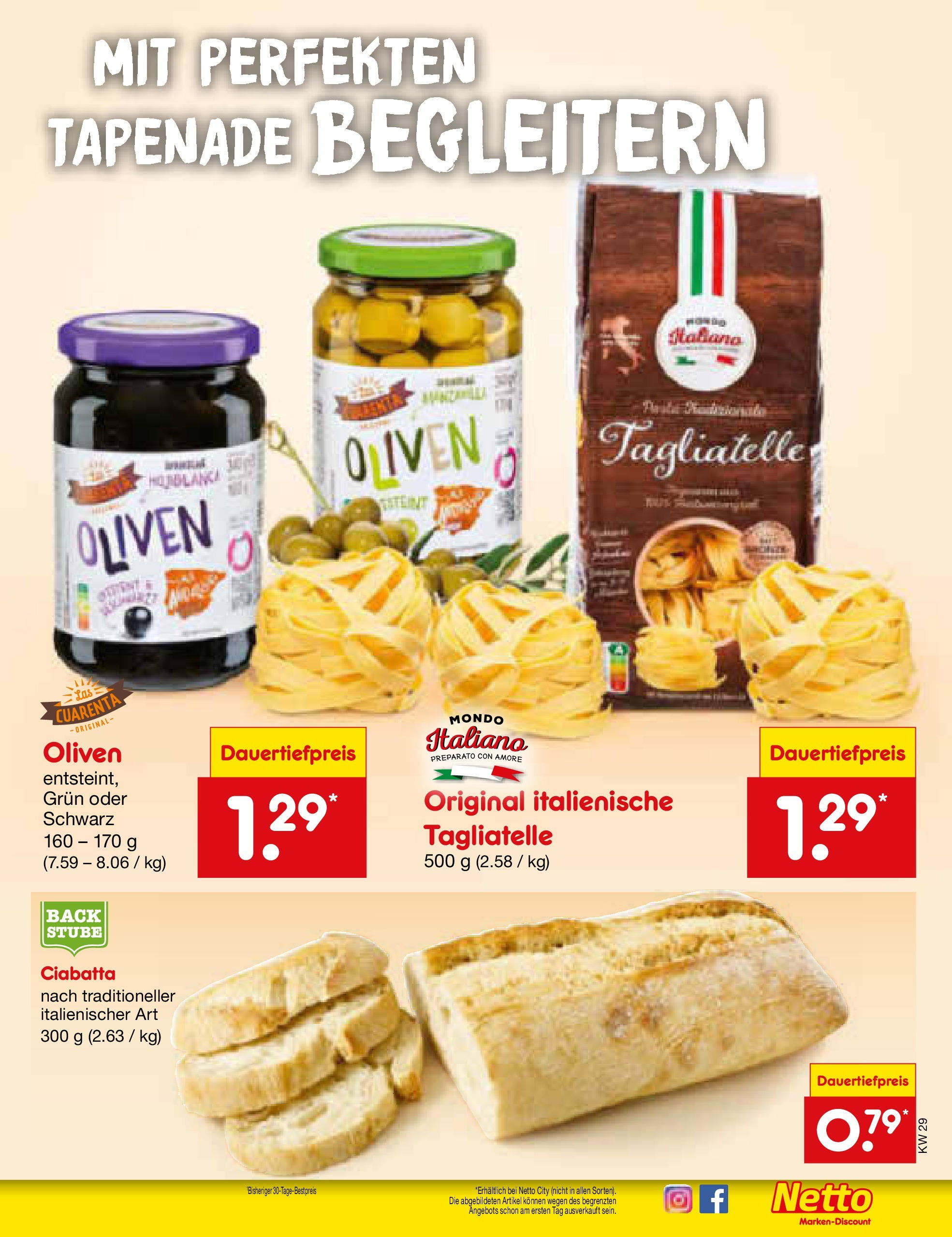 Netto Marken-Discount prospekt Katzweiler (ab 13.07.2025) » Angebote | Seite: 55 | Produkte: Pasta Netto Marken-Discount prospekt Katzweiler (ab 13.07.2025) » Angebote | Seite: 55 | Produkte: Pasta
