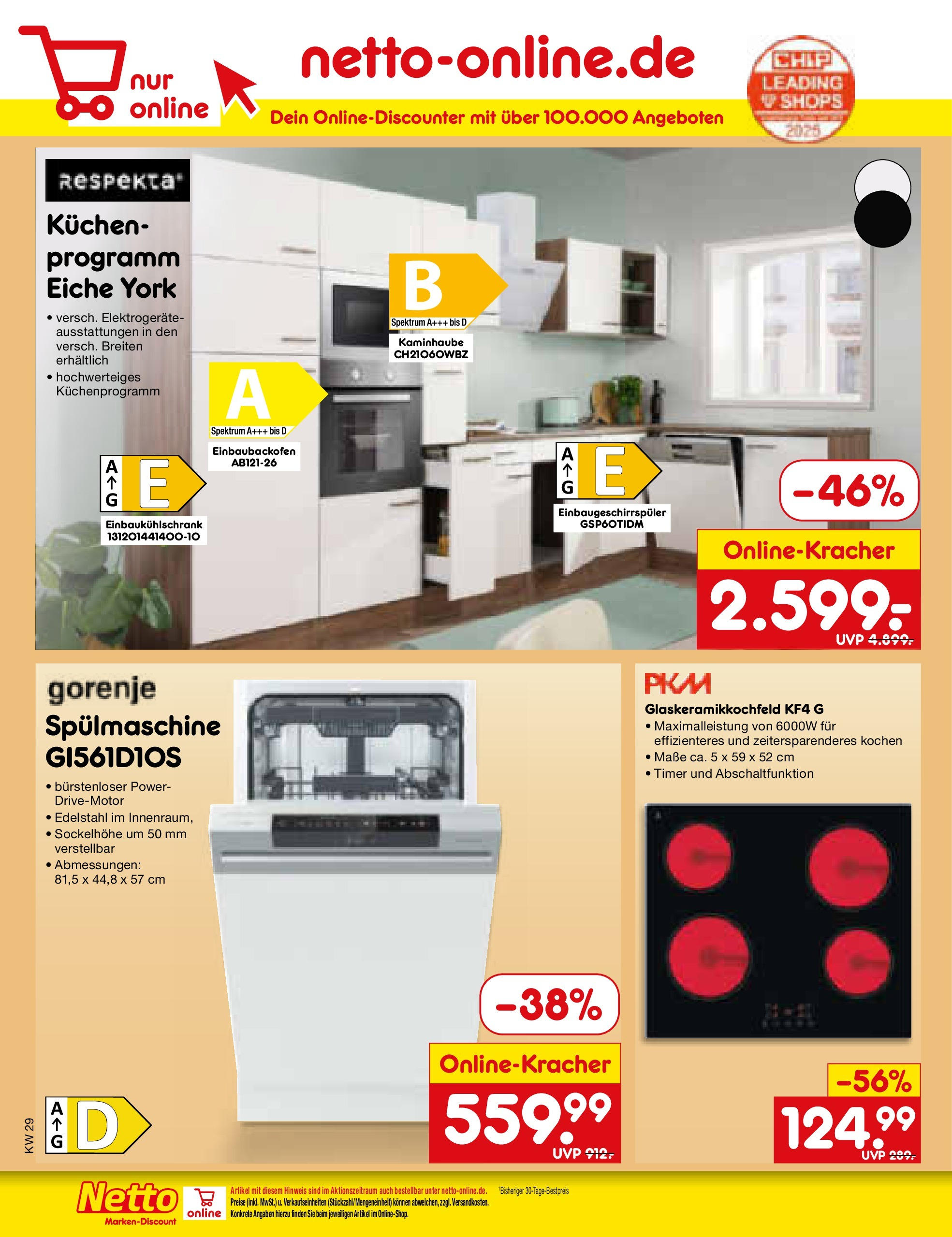 Netto Marken-Discount prospekt Katzweiler (ab 13.07.2025) » Angebote | Seite: 58 | Produkte: Gorenje, Kuchen Netto Marken-Discount prospekt Katzweiler (ab 13.07.2025) » Angebote | Seite: 58 | Produkte: Gorenje, Kuchen