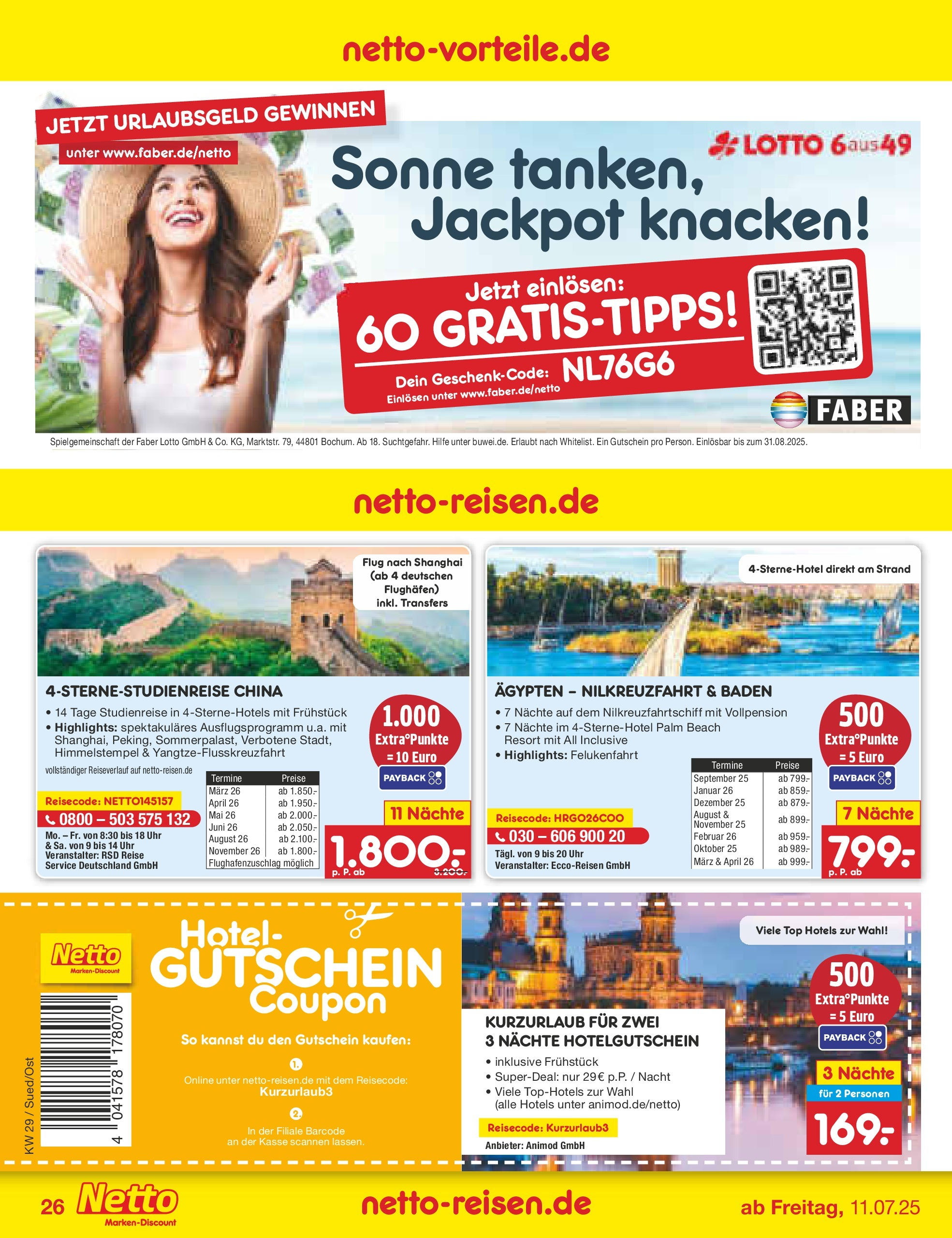 Netto Marken-Discount prospekt Katzweiler (ab 13.07.2025) » Angebote | Seite: 42 | Produkte: Top, Uhr Netto Marken-Discount prospekt Katzweiler (ab 13.07.2025) » Angebote | Seite: 42 | Produkte: Top, Uhr