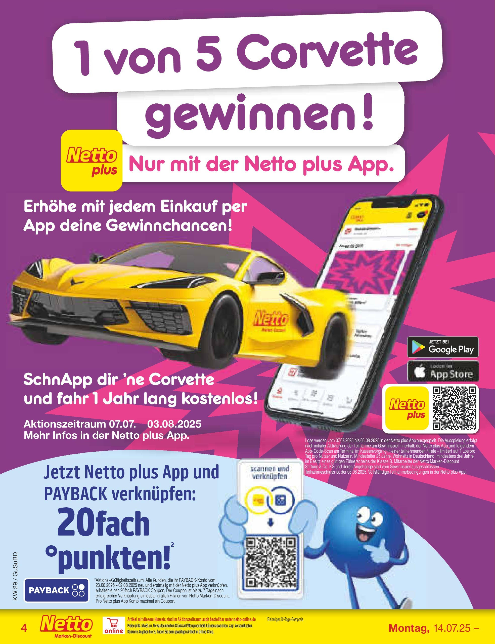Netto Marken-Discount prospekt Glauchau (ab 13.07.2025) » Angebote | Seite: 4 Netto Marken-Discount prospekt Glauchau (ab 13.07.2025) » Angebote | Seite: 4