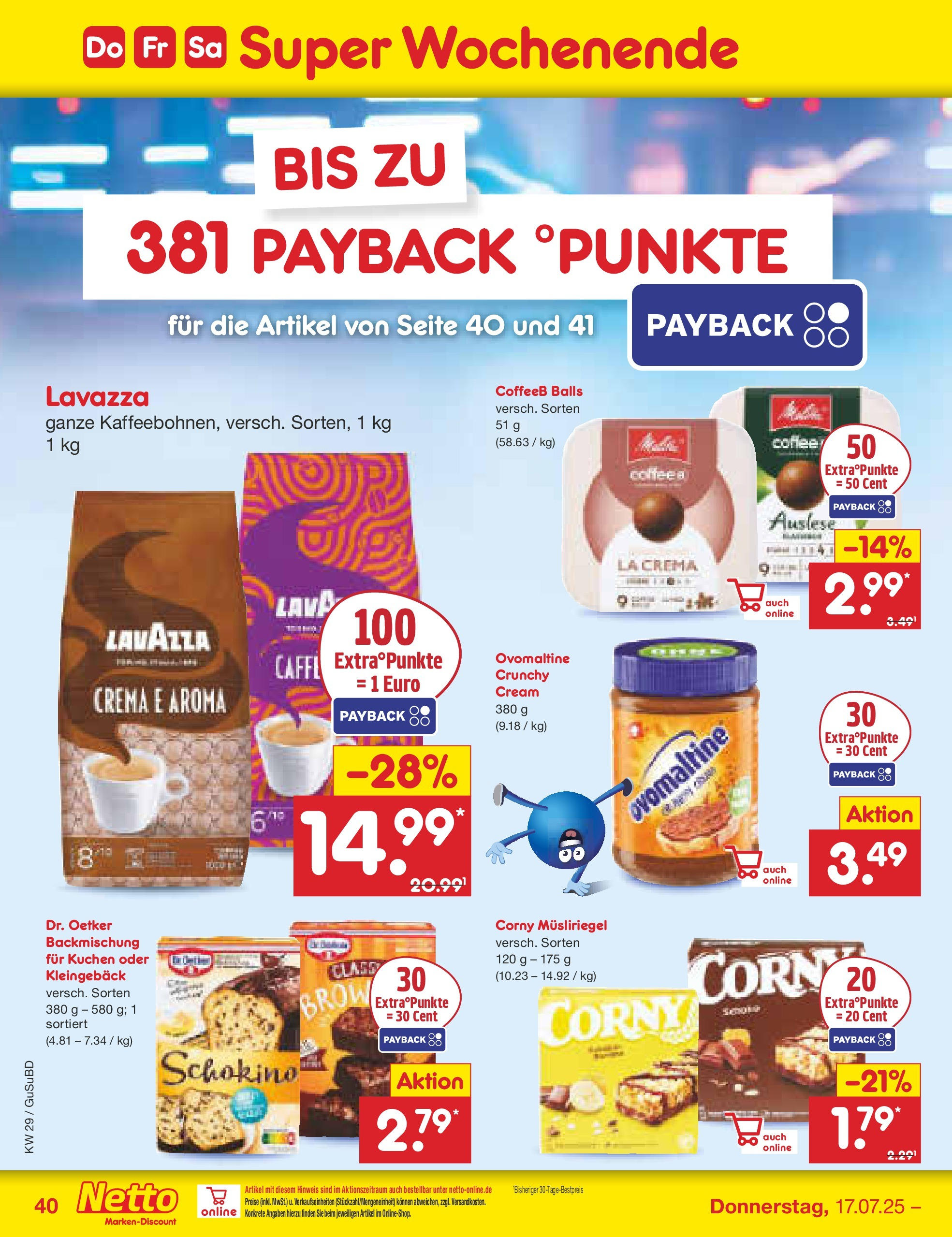 Netto Marken-Discount prospekt Glauchau (ab 13.07.2025) » Angebote | Seite: 62 | Produkte: Ovomaltine, Lavazza, Kuchen Netto Marken-Discount prospekt Glauchau (ab 13.07.2025) » Angebote | Seite: 62 | Produkte: Ovomaltine, Lavazza, Kuchen