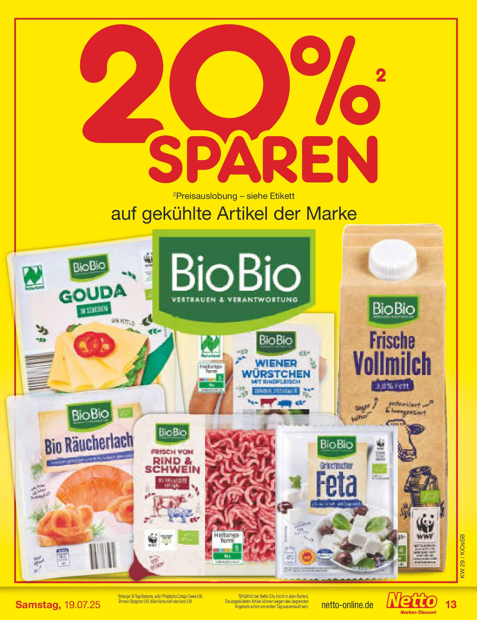 Netto Marken-Discount prospekt Oberhaid (ab 13.07.2025) » Angebote | Seite: 17 | Produkte: Feta, Philadelphia, Gouda, Rindfleisch Netto Marken-Discount prospekt Oberhaid (ab 13.07.2025) » Angebote | Seite: 17 | Produkte: Feta, Philadelphia, Gouda, Rindfleisch