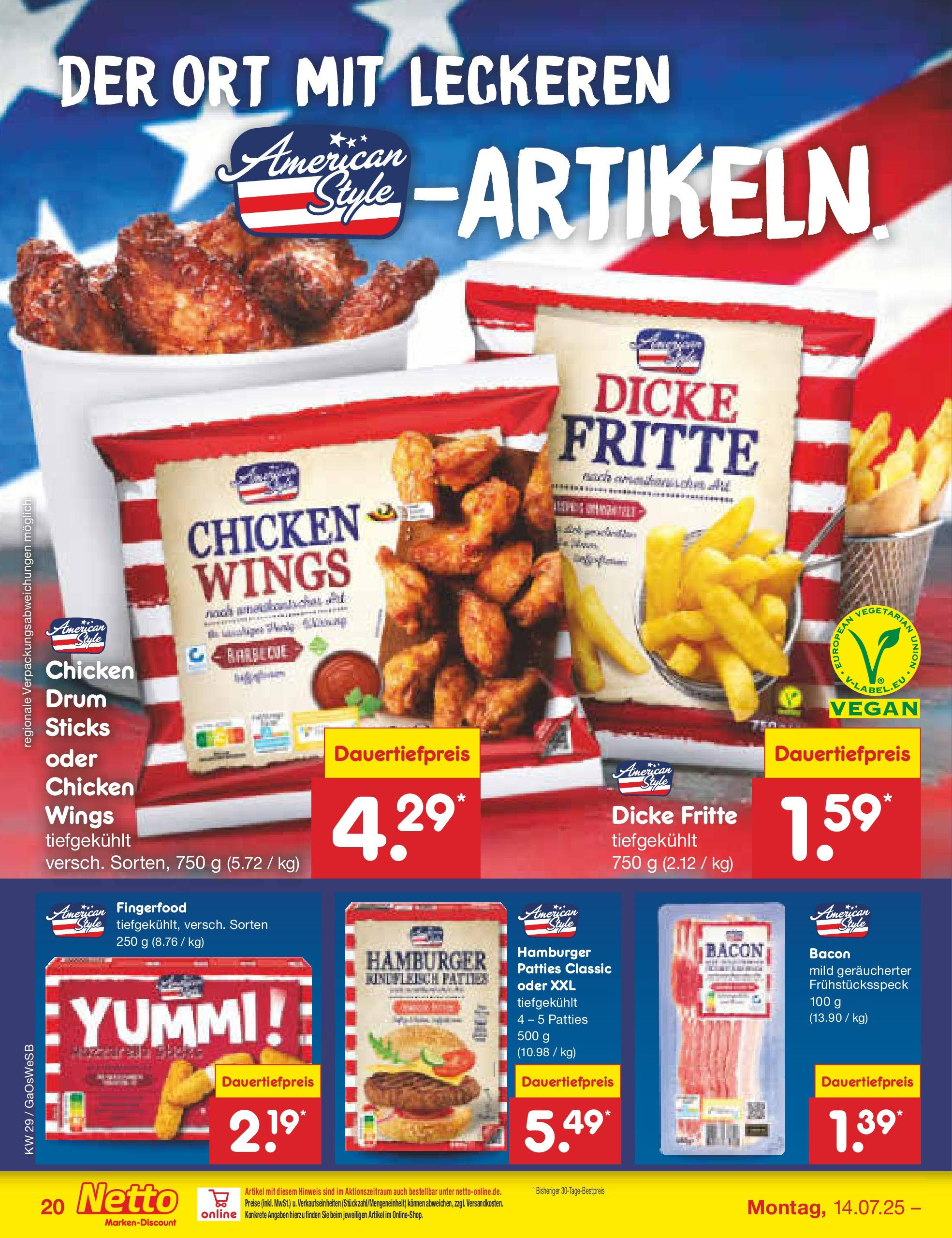 Netto Marken-Discount prospekt Moormerland (ab 13.07.2025) » Angebote | Seite: 26 | Produkte: Rindfleisch Netto Marken-Discount prospekt Moormerland (ab 13.07.2025) » Angebote | Seite: 26 | Produkte: Rindfleisch