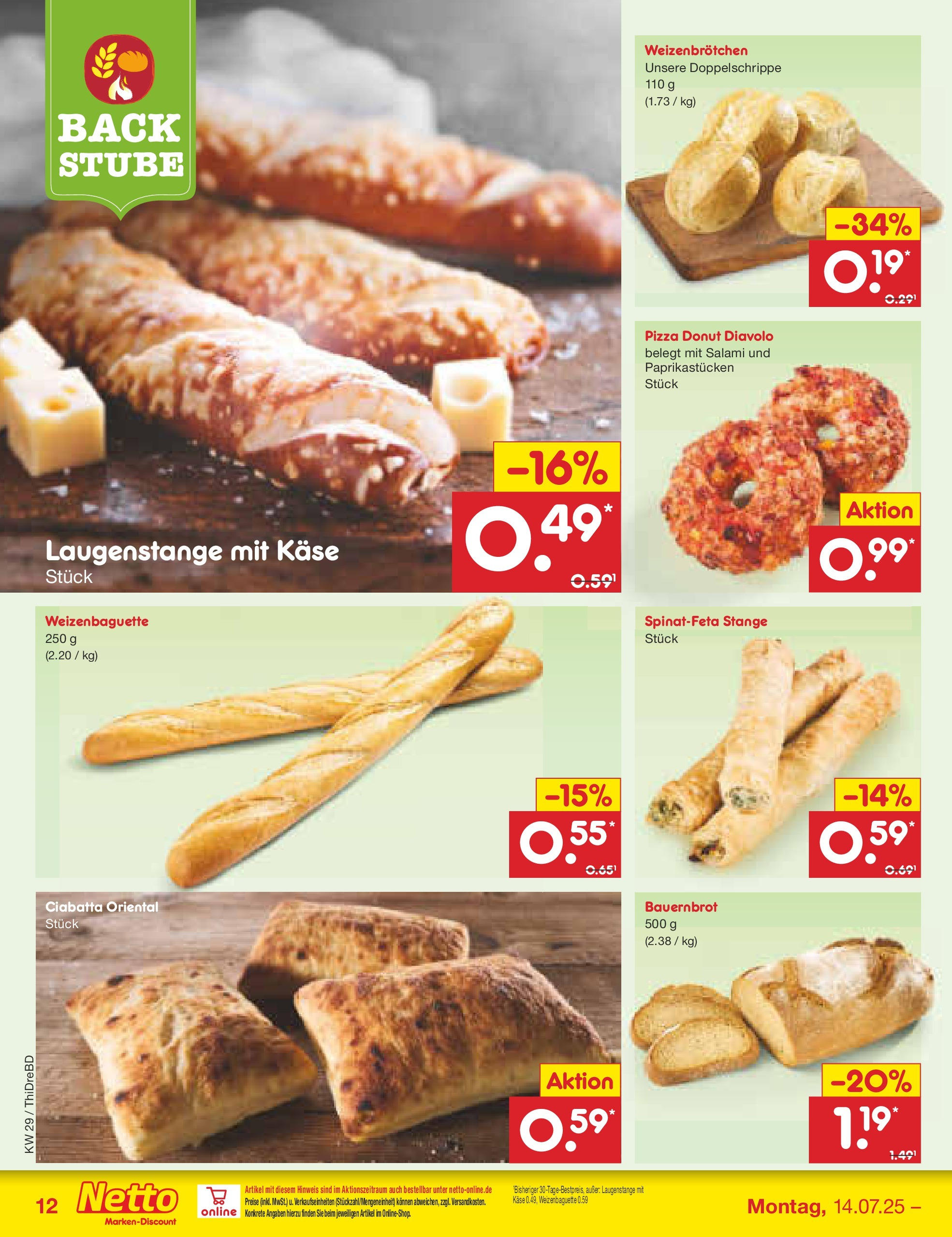 Netto Marken-Discount prospekt Dresden-Seidnitz (ab 13.07.2025) » Angebote | Seite: 16 | Produkte: Käse, Salami, Pizza Netto Marken-Discount prospekt Dresden-Seidnitz (ab 13.07.2025) » Angebote | Seite: 16 | Produkte: Käse, Salami, Pizza