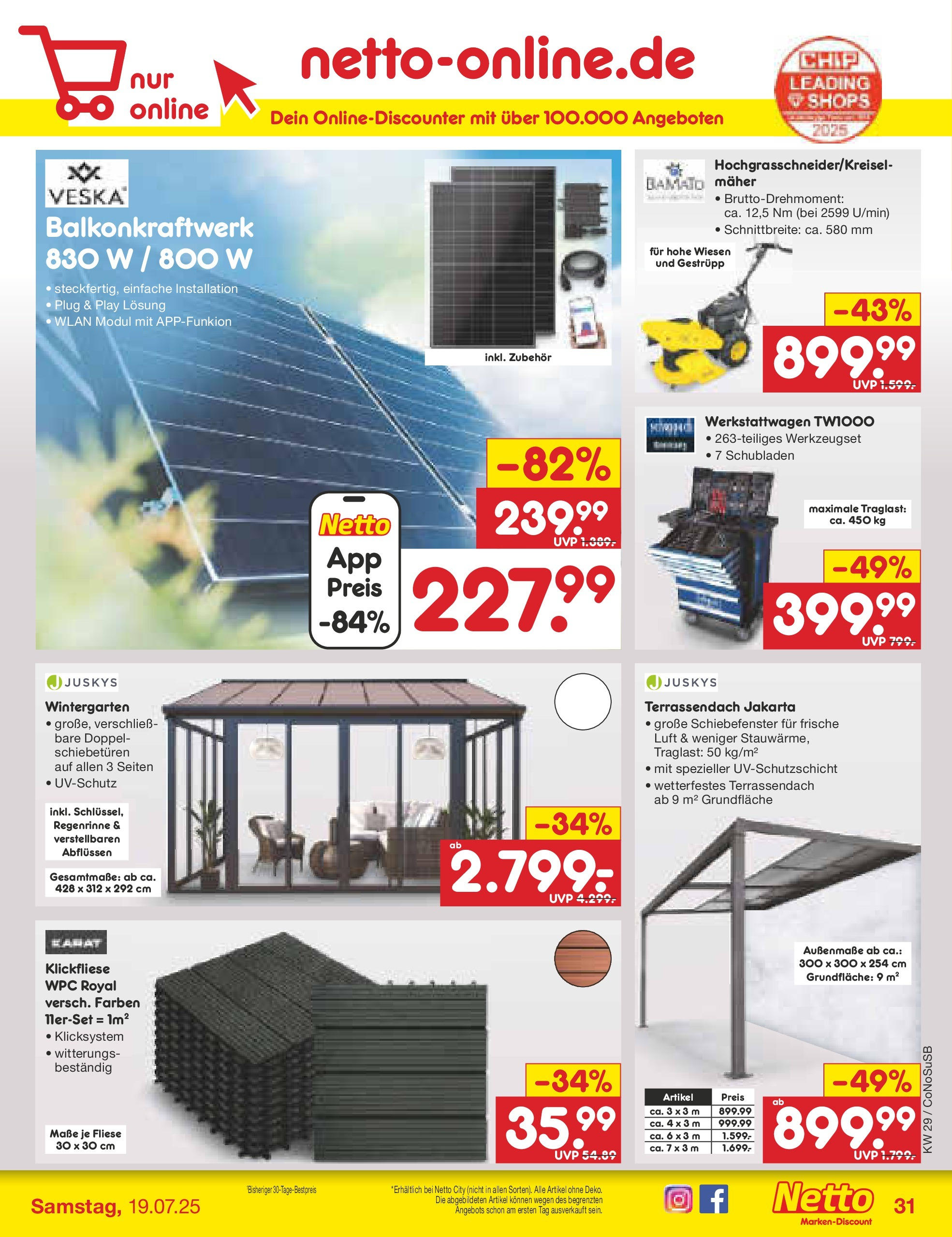 Netto Marken-Discount prospekt Kloster Lehnin (ab 13.07.2025) » Angebote | Seite: 47 Netto Marken-Discount prospekt Kloster Lehnin (ab 13.07.2025) » Angebote | Seite: 47
