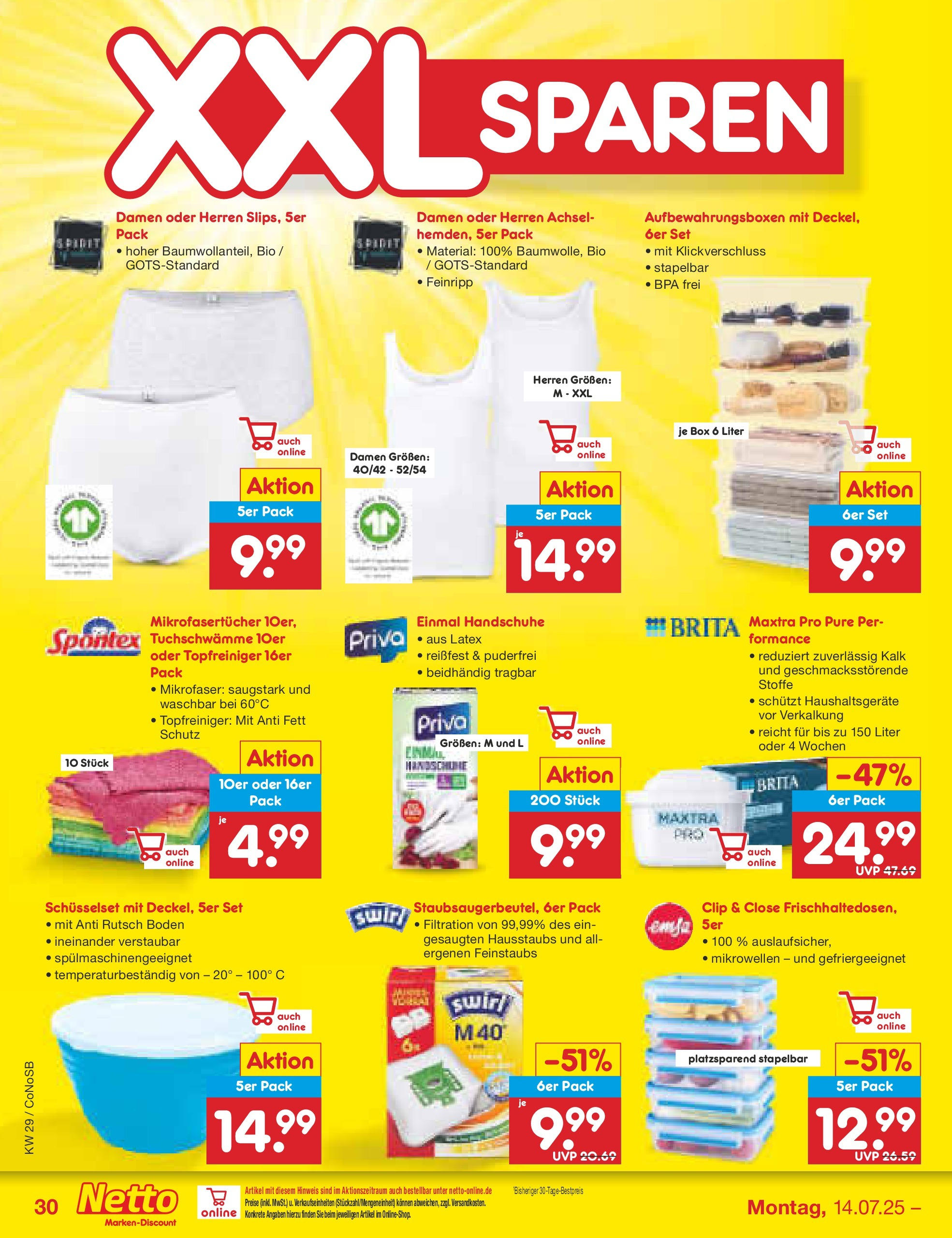 Netto Marken-Discount prospekt Kloster Lehnin (ab 13.07.2025) » Angebote | Seite: 46 | Produkte: Box, Handschuhe Netto Marken-Discount prospekt Kloster Lehnin (ab 13.07.2025) » Angebote | Seite: 46 | Produkte: Box, Handschuhe