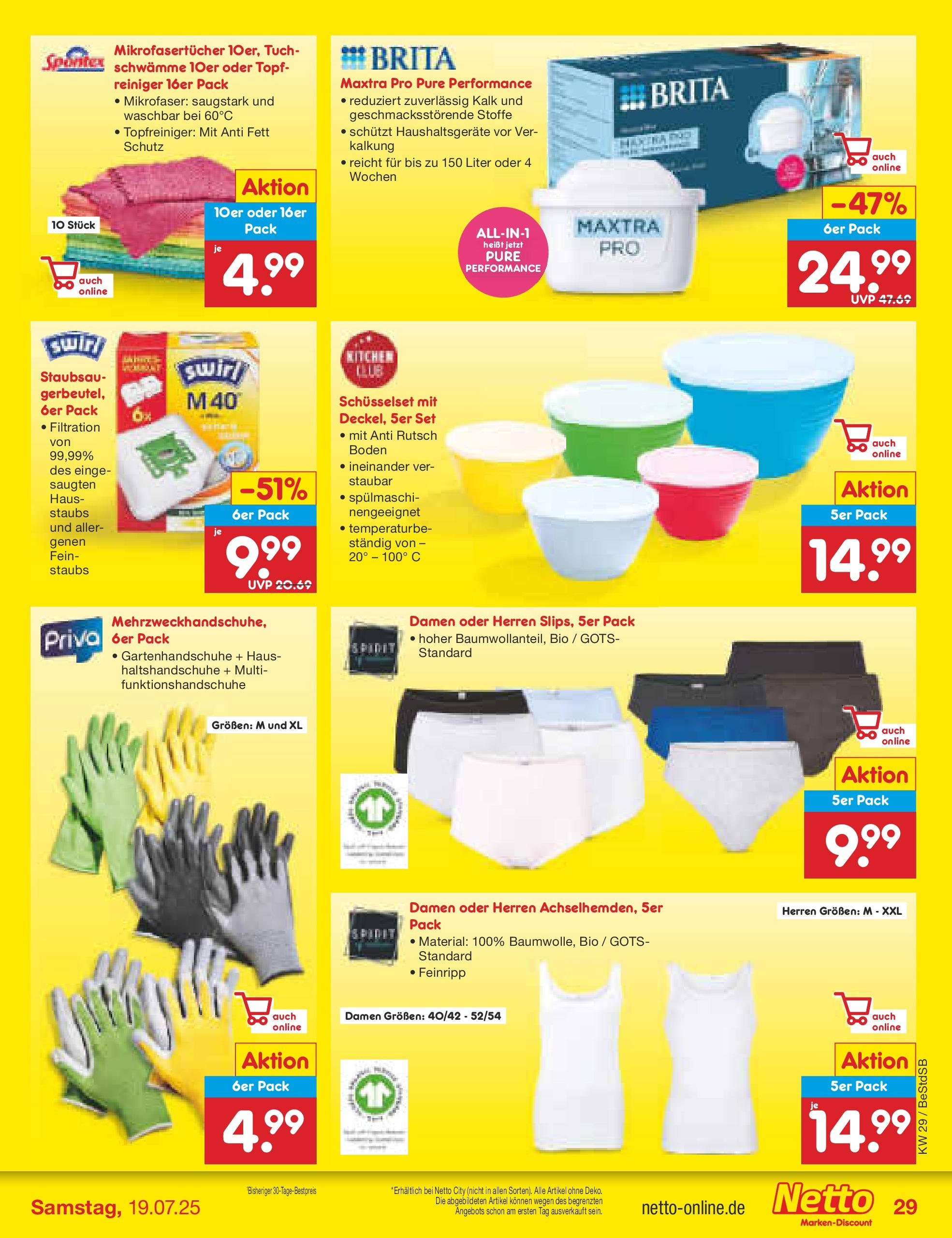 Netto Marken-Discount prospekt Berlin-Spandau (ab 13.07.2025) » Angebote | Seite: 45 Netto Marken-Discount prospekt Berlin-Spandau (ab 13.07.2025) » Angebote | Seite: 45