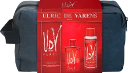 ULRIC DE VARENS Geschenkset Flash Eau de Toilette, Deo & Kulturtasche 3tlg