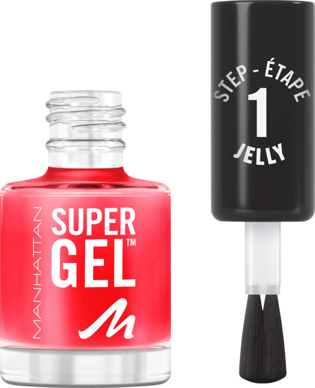 MANHATTAN Cosmetics Nagellack Super Gel Jelly 010 Coco Suga