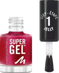 MANHATTAN Cosmetics Nagellack Super Gel Jelly 014 Pink To The Berry