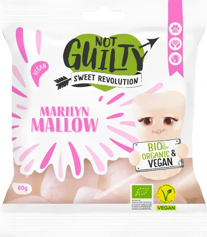 NOT GUILTY Fruchtgummi, Marilyn Mallow Vanille