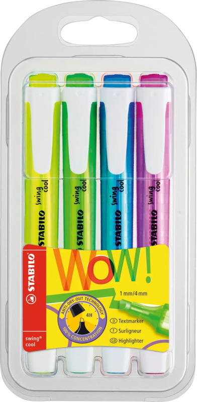 STABILO Swing Cool Set 4tlg