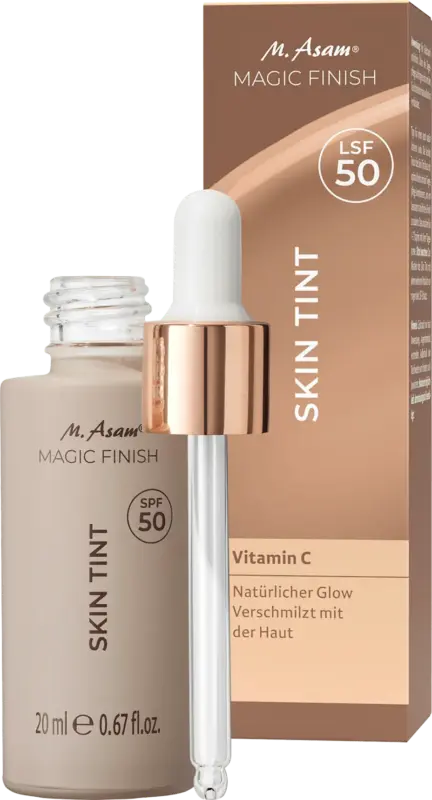 M. Asam Foundation Skin Tint Soft Ivory LSF 50