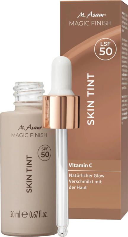 M. Asam Foundation Skin Tint Cool Honey LSF 50