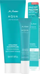 M. Asam Gesichtspflegeset Aqua Intense Hyaluron 2tlg, Augencreme + Reinigungsgel