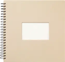 Paradies Fotoalbum Profi 30x30 cm, Hellbeige