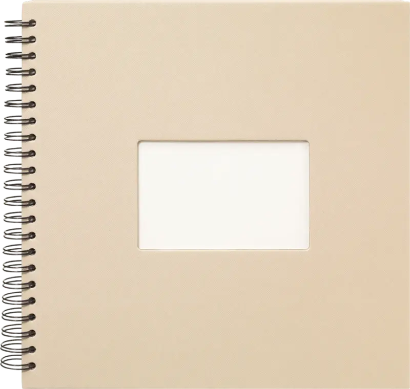 Paradies Fotoalbum Profi 30x30 cm, Hellbeige