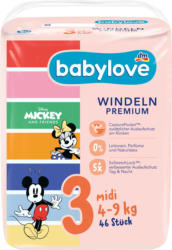 babylove Windeln Premium Disney Gr. 3 Midi (4-9 kg)