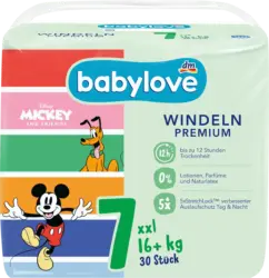 babylove Windeln Premium Disney Gr. 7 XXL (16+ kg)
