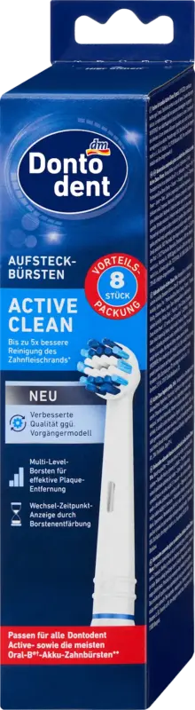 Dontodent Aufsteckbürste Active Clean