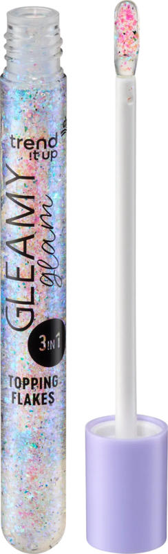 trend !t up Lipgloss Gleamy Glam Topping Flakes 110