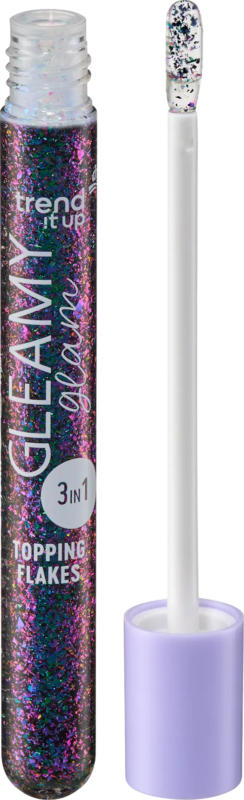 trend !t up Lipgloss Gleamy Glam Topping Flakes 120
