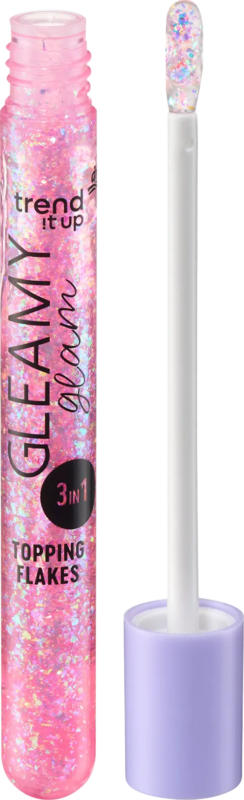 trend !t up Lipgloss Gleamy Glam Topping Flakes 130