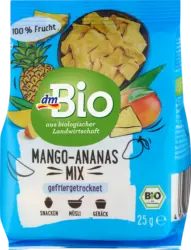 dmBio Mango-Ananas Mix, gefriergetrocknet
