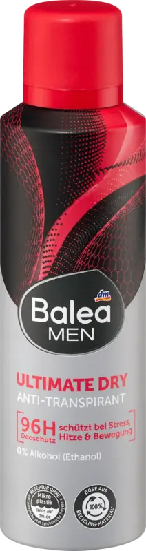 Balea MEN Antitranspirant Deospray Ultimate Dry