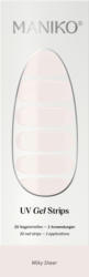 Maniko UV Gel Nagelfolien Milky Sheer