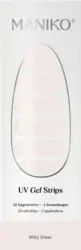 Maniko UV Gel Nagelfolien Milky Sheer
