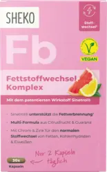SHEKO Fettstoffwechsel Komplex Kapseln 30 St
