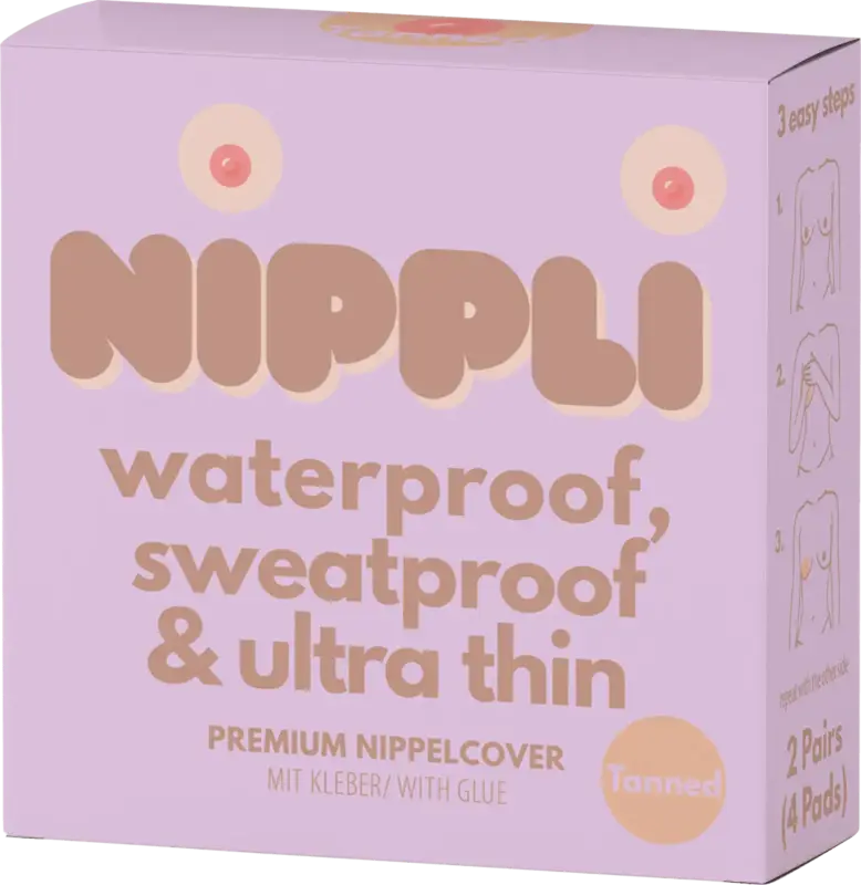 NIPPLI EUROPE GmbH Nippelcover Tanned Mit Kleber (2 Paar)