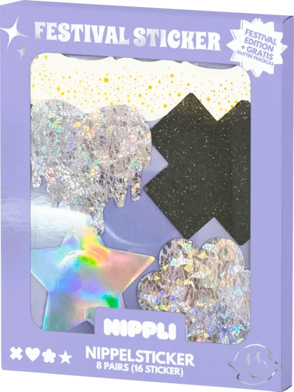 NIPPLI EUROPE GmbH Nippelsticker Festival (8 Paar)