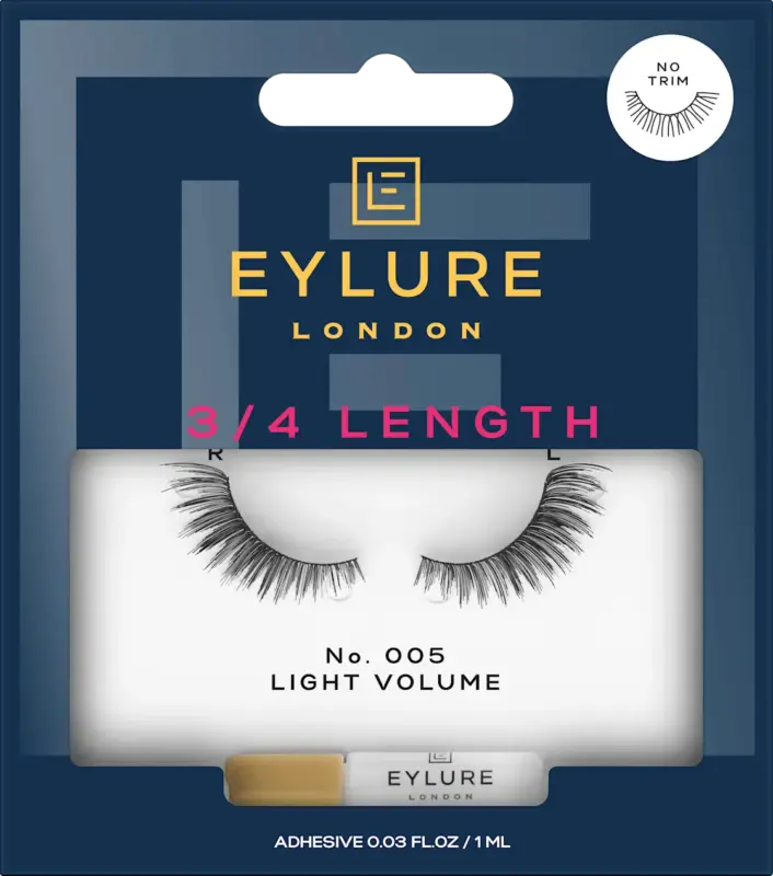Eylure Künstliche Wimpern 3/4 Length Light 005 Light Volume (1 Paar)